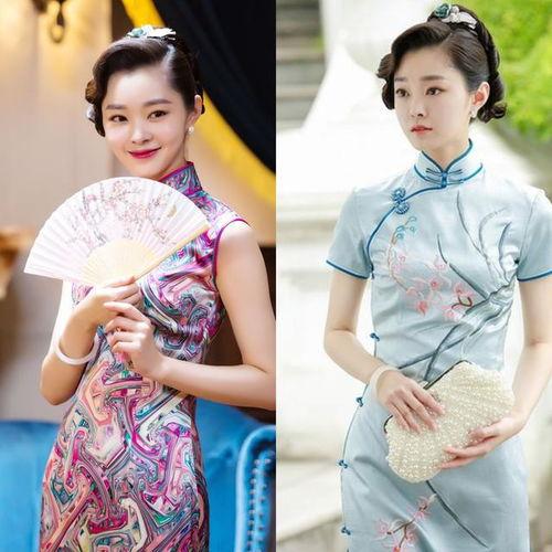 明星旗袍清纯,旗袍映衬下的清纯魅力